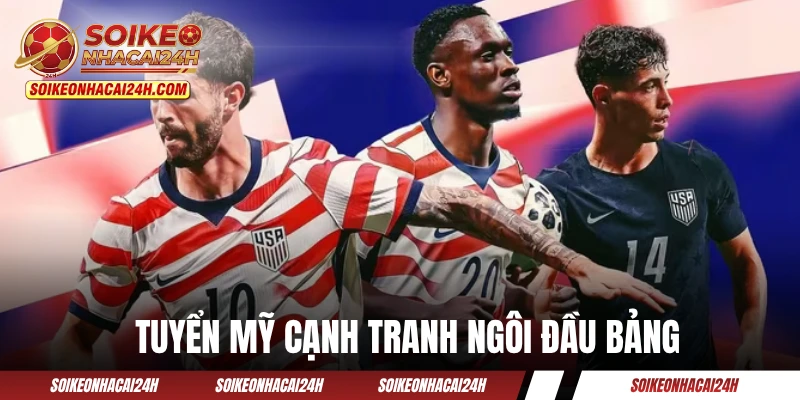 Đội Tuyển Mỹ - Sự Quyết Tâm Vào Knock-Out Của Một Chủ Nhà Christian Pulisic dẫn dắt đội cạnh tranh ngôi đầu bảng