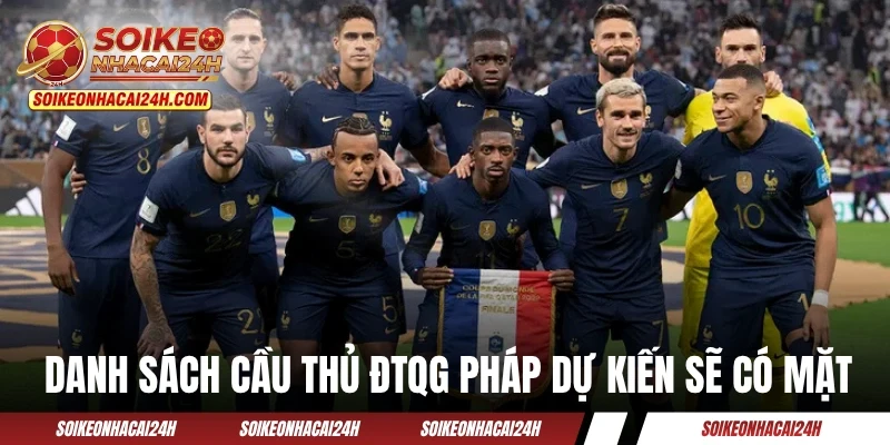 Đội Tuyển Pháp - Liệu Gà Trống Gaulois Có Lại Gáy Vang? Danh sách cầu thủ ĐTQG Pháp dự kiến sẽ có mặt