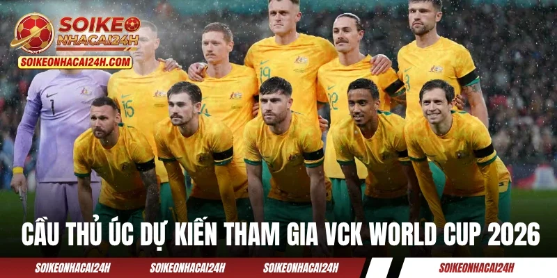 Đội tuyển Úc - “Chuột Túi” Cùng Bảng Nhẹ Đô Với Chủ Nhà Các cầu thủ Australia dự kiến tham gia VCK World Cup 2026