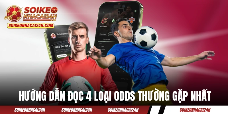 Hướng dẫn đọc 4 loại odds thường gặp nhất