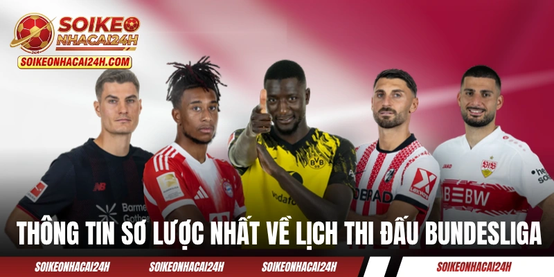 Lịch Thi Đấu Bundesliga - Sự Rực Lửa Của Bóng Đá Đức Vài thông tin sơ lược nhất về lịch thi đấu Bundesliga