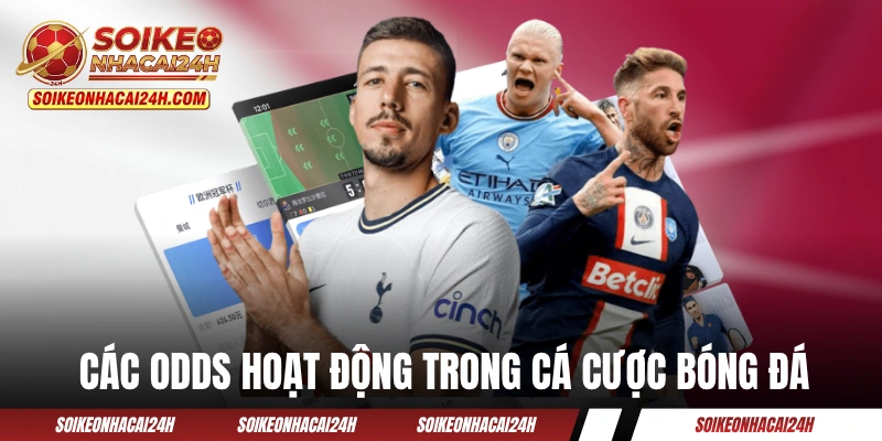 Các odds hoạt động trong cá cược bóng đá
