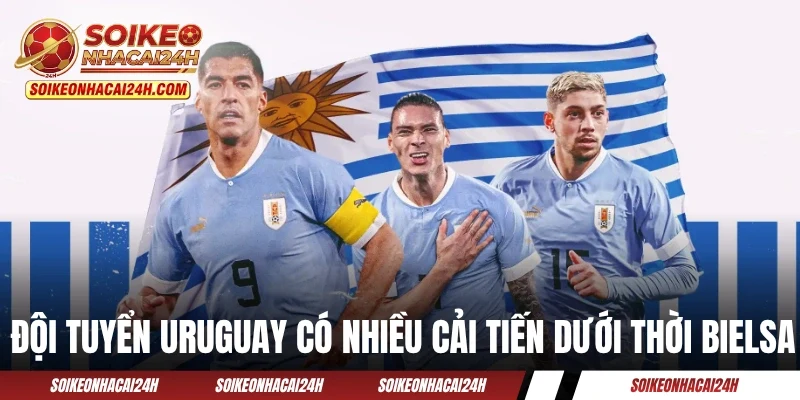 Đội Tuyển Uruguay: Phụ Thuộc Tài Cầm Quân Của Marcelo Bielsa? Đội tuyển Uruguay có nhiều cải tiến dưới thời Bielsa
